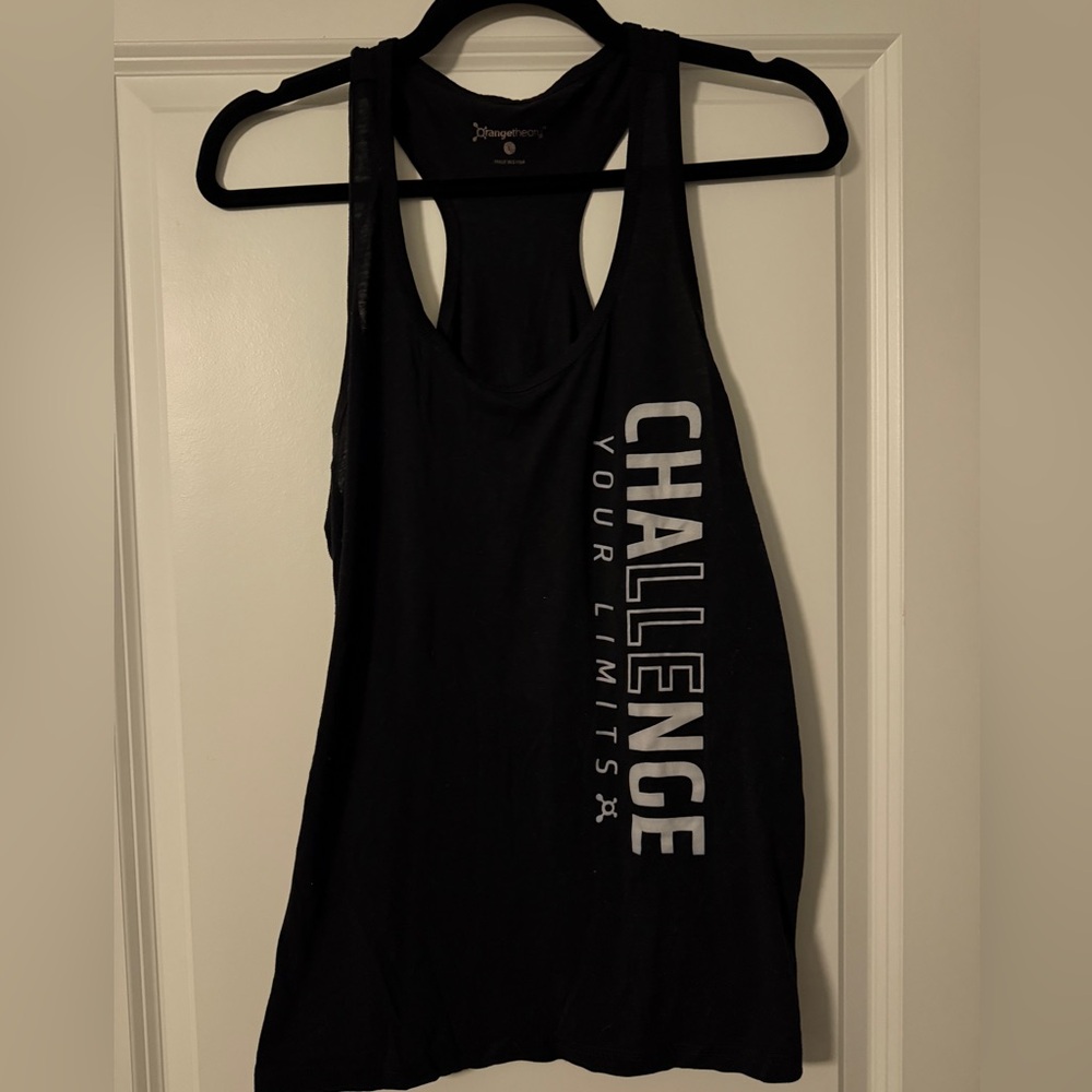 Orangetheory Black “CHANGE your limits” Tank Top